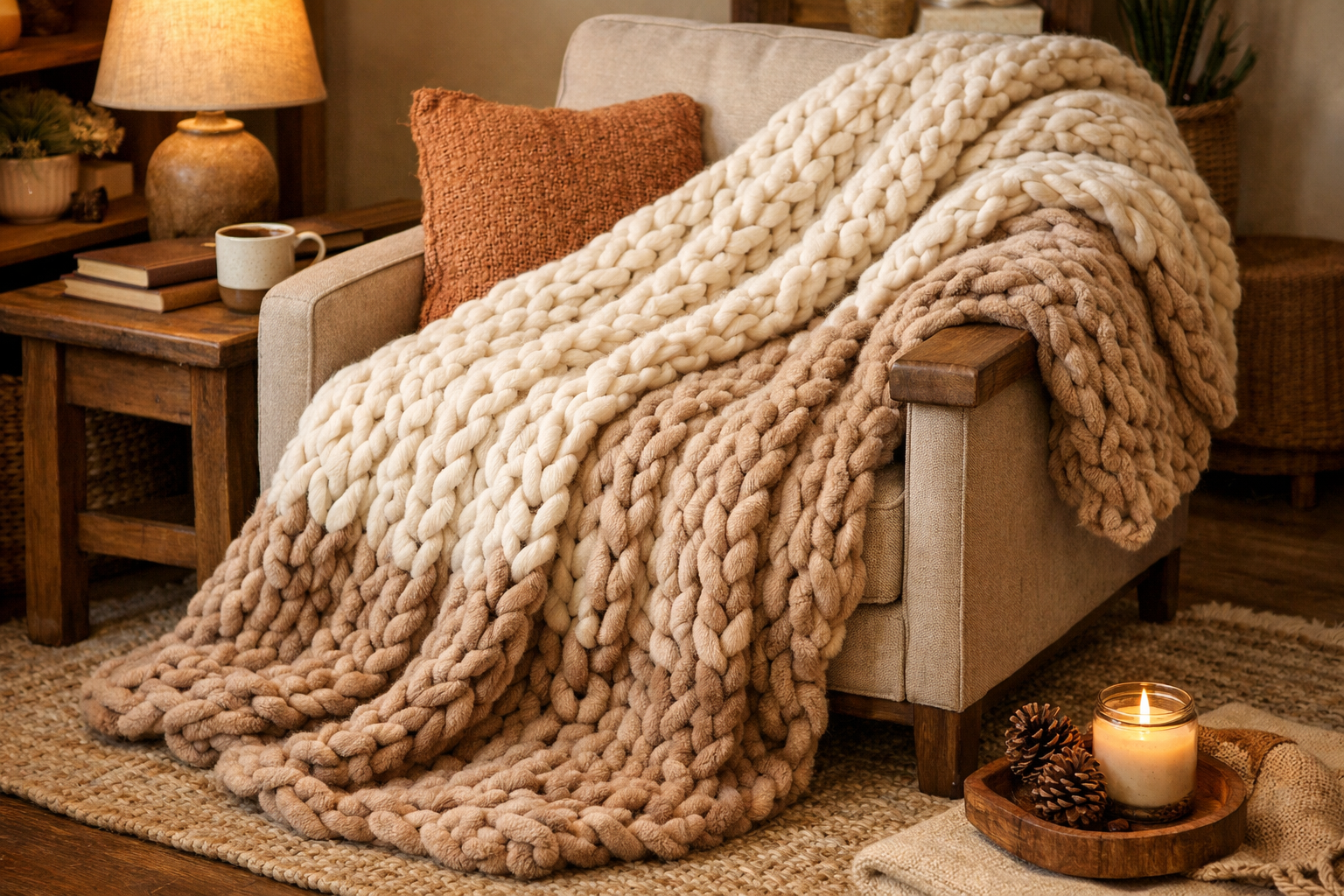 El yapımı battaniye